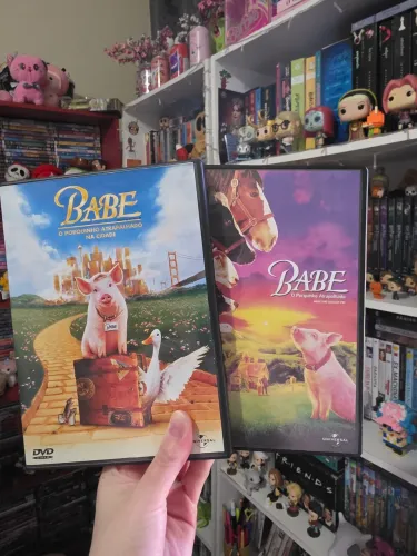 DVD Babe o Porquinho Atrapalhado e Babe O Porquinho Atrapalhado na Cidade