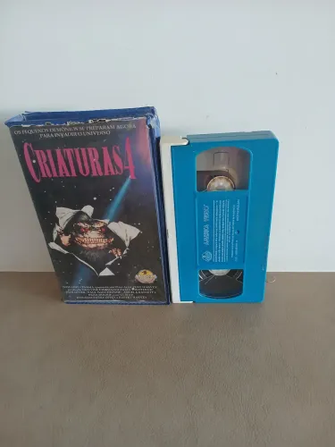 Criaturas 4 - VHS Original - Legen dado - Raridade