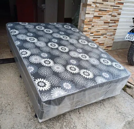 Cama box casal