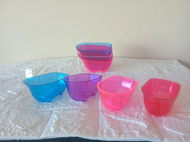 Banheirinhas de acrílico para lembrancinhas