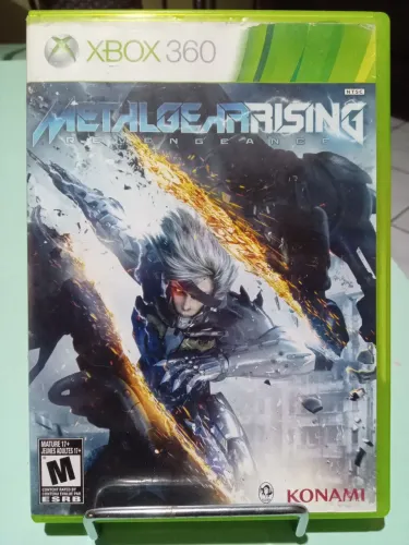 Jogo para X Box 360 Metal Gear Rising original 
