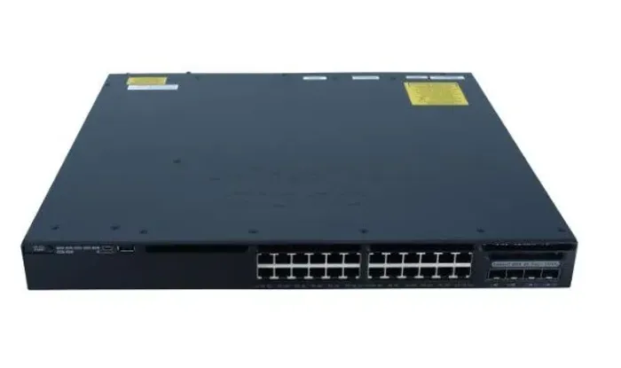 Switch Cisco Catalyst 3650 24 portas Giga Poe+ 2x10G