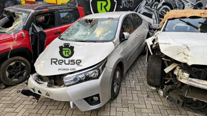 Sucata Toyota corolla XEI20 FLEX 2015 2016 Retirada de peças Motor Cambio