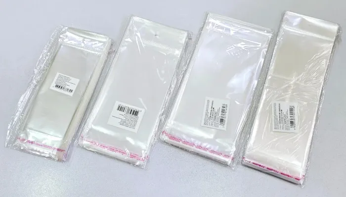 Embalagens transparentes para utensílios de cozinha