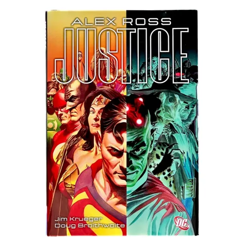 Livro Justice Alex Ross Capa Dura