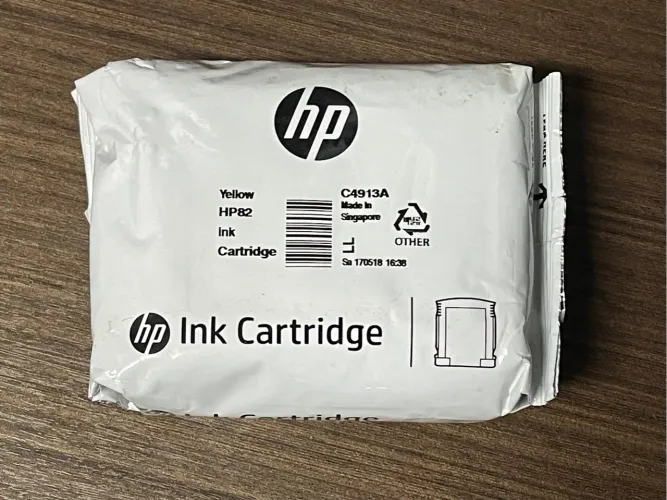 2 und Cartucho HP 82 C4913A amarelo 69ml original