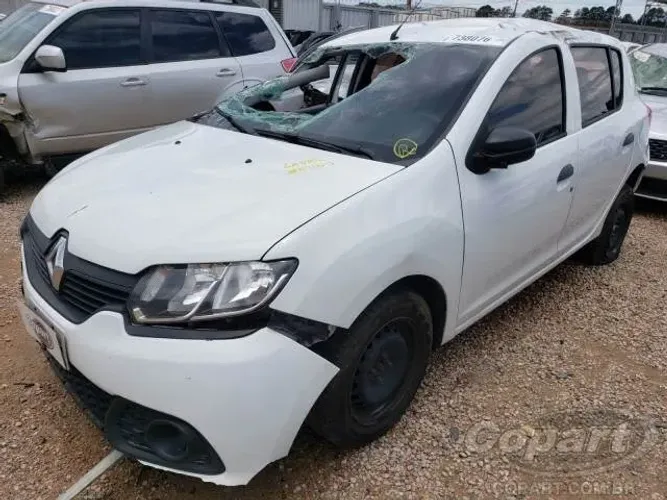 SUCATA SANDERO AUTENTIQUE 1.0 16V HI-POWER 2015