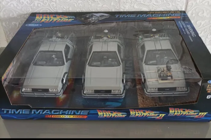 Miniatura DeLorean Back to the Future - Trilogy Pack
