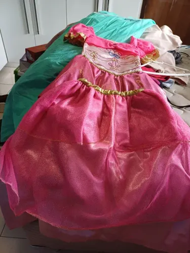 Vestido de Princesa Infantil barbie 