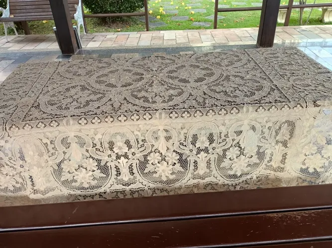 Toalha de mesa renda Veneziana 