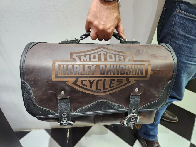Bolsa de couro Alford Harley Davidson