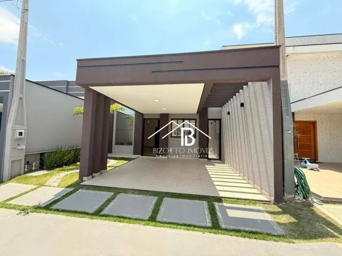 VENDE-SE CASA NO CONDOMINIO PARK REAL NA CIDADE DE INDAIATUBA COM 3 DORMITORIOS SENDO 1 SU