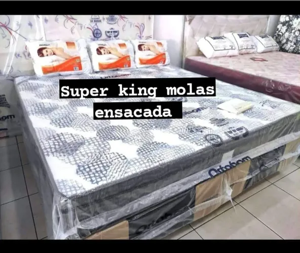 Colchão Super King Molas Ensacadas Ortobom