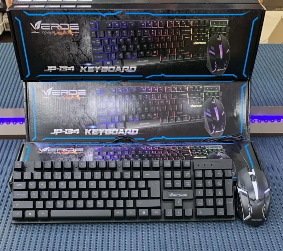 Kit de teclado + mouse gamer