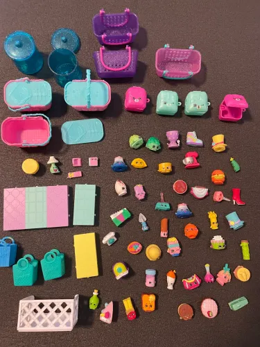 Shopkins colecionáveis diversos 