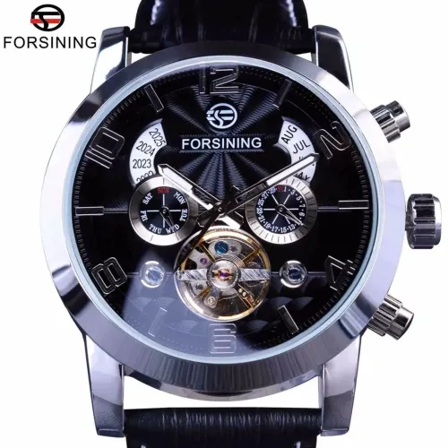 Relógios Tourbillion Display Design Mecânico Automático