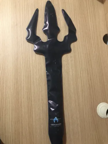 Tridente Inflável Aquaman CCXP Palco Thunder