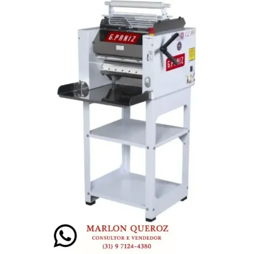 Cilindro de Massas G.Paniz Bandeja Em Aço Inox Bivolt Novo