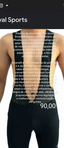Calça bretelle ciclismo Emana® - Tecnologia Inovadora
