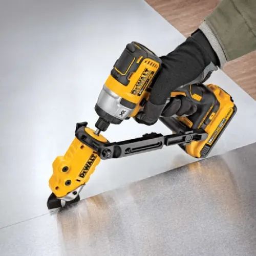 Tesoura corta Chapa para Parafusadeira Impact Conect Dewalt DWASHRIR