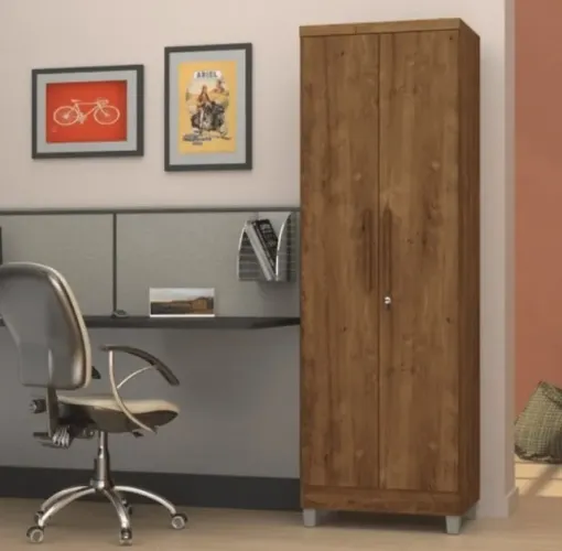 Armário Multiuso com 2 Portas 5 Prateleiras e Chave (GARANTA JÁ O SEU)!!