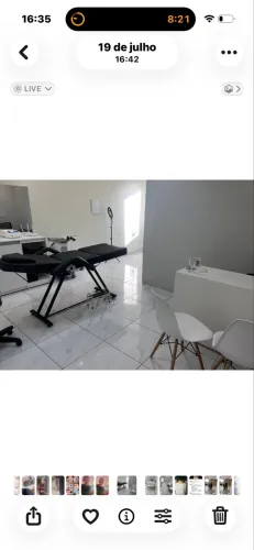 Ponto comercial de estética montado - pronto para uso