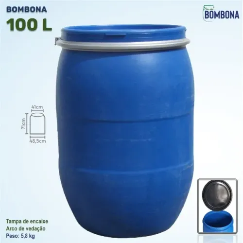 Bombona 100 Litros (Tonel/Tambor)