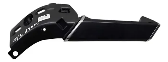 Puxador Porta Traseira Direita Volkswagen Golf 2014 Preto