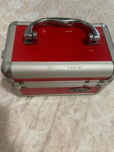 Maleta de Maquiagem Rubrik Vermelha