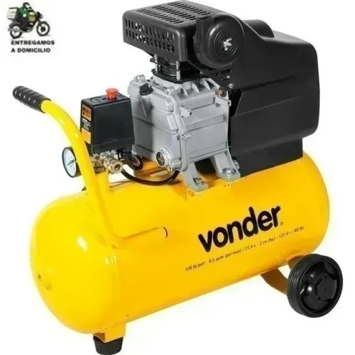 Moto compressor De Ar 25 Litros 2hp Mcv25 - Vonder