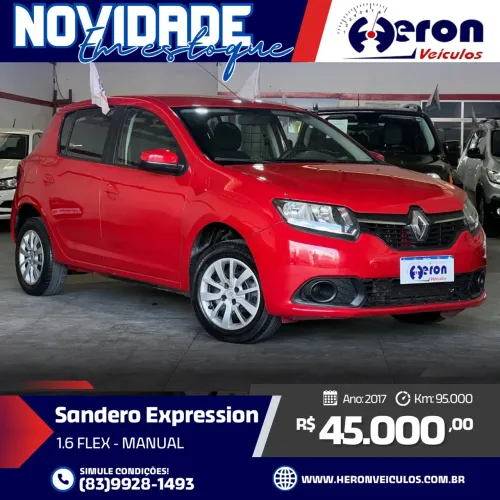 Renault Sandero Expression Flex 1.6 16V 5P 2017