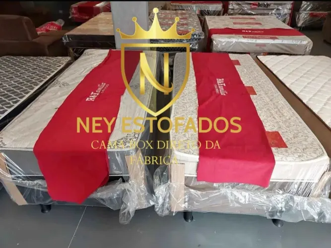 Cama Box Casal A&Familia - Nova!