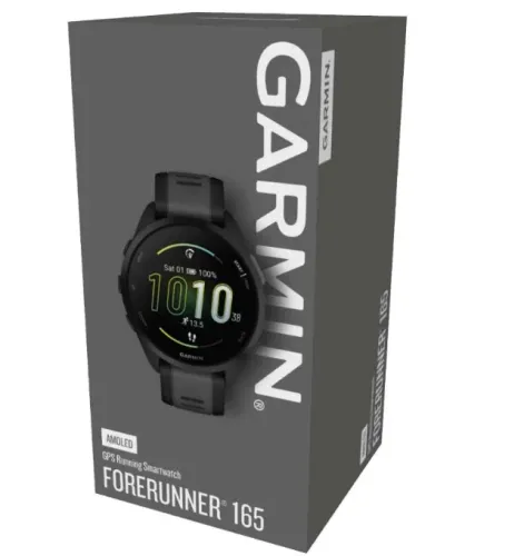 Relogio Garmin Forerunner 165 black novo