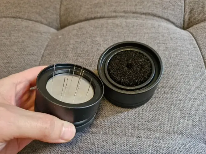 Distribuidor de Café Espresso WDT Com regulagem de Altura 58mm