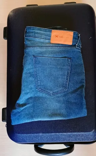 Calça Hering jegging original azul 
