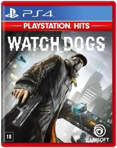 Watch Dogs PS4 (jogo novo - lacrado - mídia física)