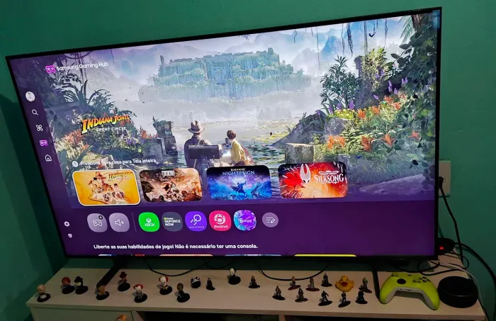 troco smartv Samsung 55" 4K troco por TV maior dou volta em dinheiro tenho caixa e NF