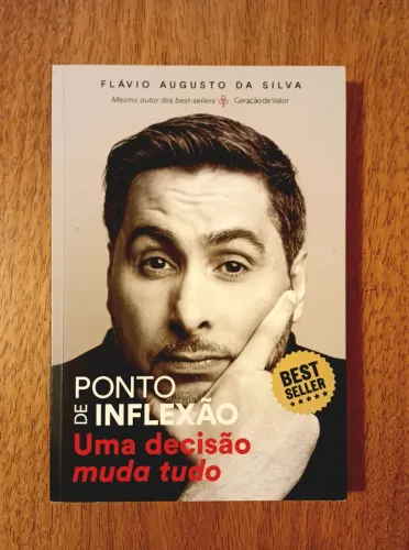 Livro Ponto de Inflexão - Flávio Augusto da Silva