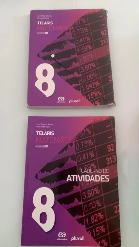 Kit Telaris Matemática 8 - Livro + Caderno de Atividades - Plurall