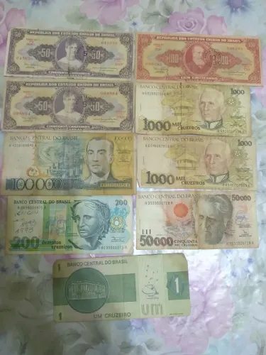 Coleção de Moedas Brasileiras Antiguidades