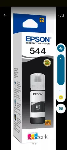 Tinta Epson EcoTank 544 Preto