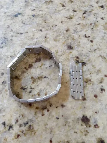 Pulseira Masculina Em Aço Inoxidável 