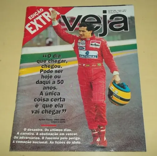 Revista Veja Edição Extra 1338 A -Airton Senna