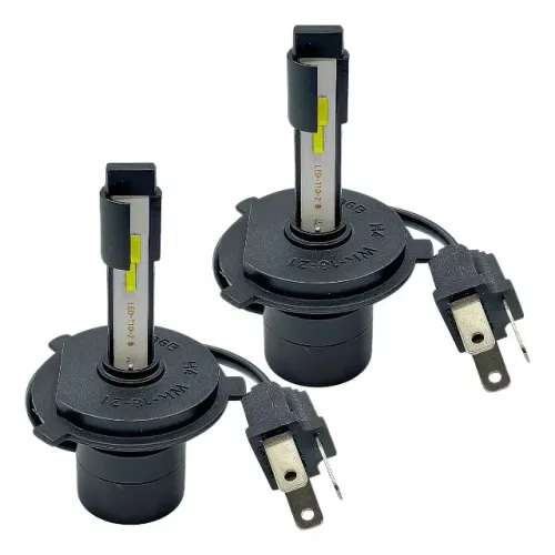 Par Lampada Farol Alto E Baixo Na Mesma Lampada H4 6000k