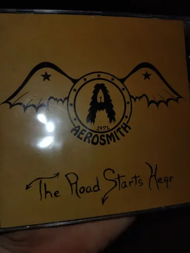 Cd aerosmith - the road starts here (lacrado)