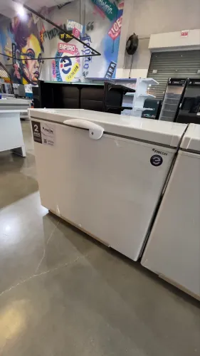 Freezer horizontal 311L tampa única - pronta entrega