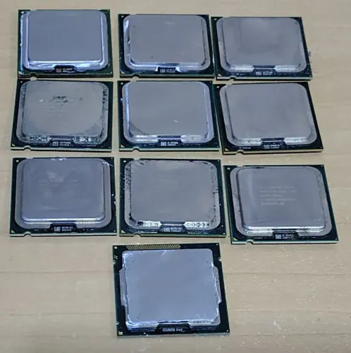 Lote de Processadores Intel Core 2 Duo e I3