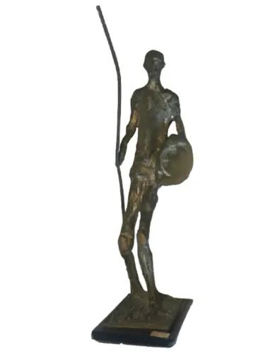 Mario Agostinelli - Dom Quixote - Escultura Bronze Assinada