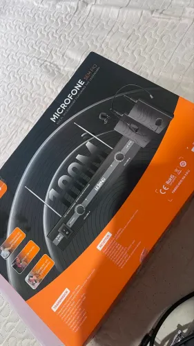 Kit 2 microfones faciais + Lapela 