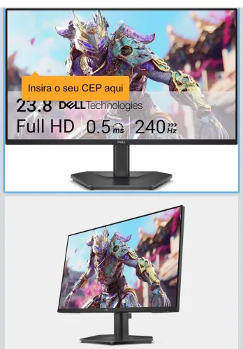 Monitor Dell 24, Fhd (1920 x 1080), 240 Hz